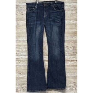 American Eagle Hipster Jeans Womens 14 Regular Flared Hippie Y2K